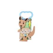 Wooden Lacing Toy Kangaroo 11.5x18x1cm
