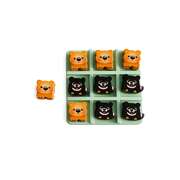 Tic Tac Toe Board Game Aussie 14x14cm