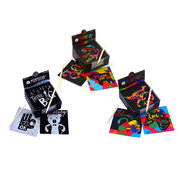 3 ASSORTED SCRATCH ART NOTES SET