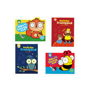 4 Assorted Drawing & Colouring Book