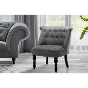 Artiss Lorraine Armchair - Grey
