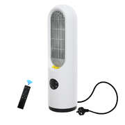 Elegant Portable Electric Heater Fan 1200W Home Office - Sleek Modern
