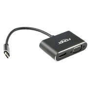USB 3.1 Type-C Male to VGA & HDMI® Converter | 20cm 