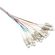 Fibre patch cables-12 Pack Rainbow 