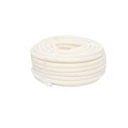 4C | 50mm Corrugated Conduit Medium Duty White 25 meter/roll 