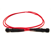 Multimode Fibre Optic Duplex LSZH Patch Lead : 2mm