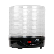 Devanti Food Dehydrator with 7 Trays - Black