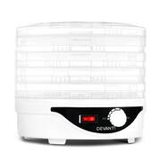 5 Star Chef Food Dehydrator with 5 Trays - White