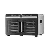 16-Tray Food Dehydrator with Dual-Zone Temperature Control, Stainless Steel