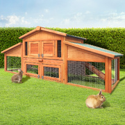 Large Outdoor Wooden Chicken Coop Rabbit Hutch