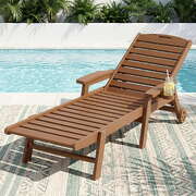 Outdoor Sun Lounger HDPE Recliner Beach Chair | EXTG