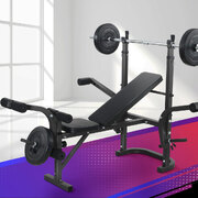 Adjustable 8-in-1 Weight Bench Press for Fitness Gym Equipment