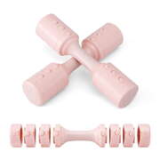 2x2.5kg Adjustable Dumbbell Set Weights Set 4-in-1 Home Gym Workout Strength Training