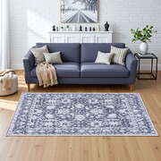Floor Rug 120X170Cm Soft Velvet Washable Modern Area Rug Floor
