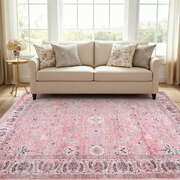 Floor Rug 160X230Cm Large Washable Area Rug Vintage Living Room
