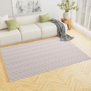 Rug 160x230cm Area Rug Washable Mat Large Carpet Microfiber Ripple