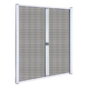 Instahut Retractable Magnetic Fly Screen Flyscreen Door Mesh Sliding 2.3m x 2.4m White