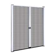 Instahut Retractable Magnetic Fly Screen Flyscreen Door Mesh Sliding 2.3m x 2.4m White