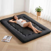 Bedding 10cm Japanese Floor Mattress Foldable Futon Mattress Washable Cover Straps