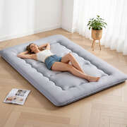 Bedding 10cm Japanese Floor Mattress Foldable Futon Mattress Washable Cover Straps
