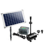 800L/H Submersible Fountain Pump with Solar Panel