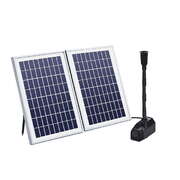 Solar Pond Pump Submersible Water Fountain Kit with 2 Panels 1600L/H