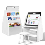 Kids Bookshelfs Child Bookcases Kids Easel Whiteboard Magazine Rack Desk
