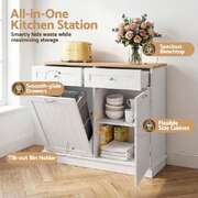 Buffet Sideboard Cabinet Bin Holder Storage | EXTG