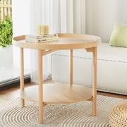 Coffee Table Side Table Round 70Cm