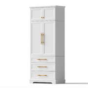 Buffet Sideboard Cabinet Pantry Kitchen Storage Cupboard Drawers Doors