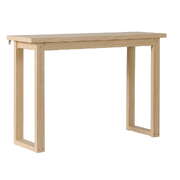 Console Table 110cm Pine Wooden Entryway Hallway Sofa Table Storage Shelf