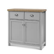 MEDI Sideboard Buffet Storage Cabinet Cupboard Drawer Dresser Table Grey