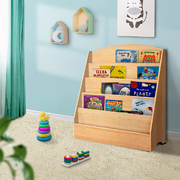 5 Tiers Kids Bookshelf Magazine Shelf Organiser Bookcase Display Rack