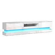 Entertainment Unit Stand Storage RGB LED 180cm