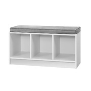 Shoe Cabinet Bench Shoes Organiser Storage Rack Shelf White Box Seat