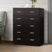 6 Chest of Drawers - ANDES Walnut