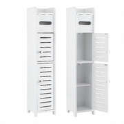 Bathroom Storage Cabinet 3-Tier Toilet Paper Holder 2pk | EXTG