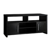  Entertainment Unit with Cabinets - Black