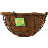 Hanging Basket W/Liner & Chain D/35Cm