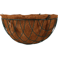 Hanging Basket W/Liner & Chain D/40Cm