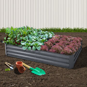 Garden Bed 180X90Cm Planter Box Raised Container Galvanised Steel