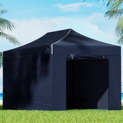 3X4.5 Pop Up Marquee Folding Tent - Navy