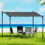 Elegant Iron Art Canopy for Outdoor Celebrations