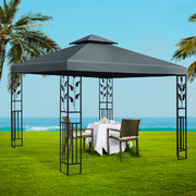 Gazebo 3X3M Party Marquee Outdoor Wedding Event Tent Iron Art Canopy