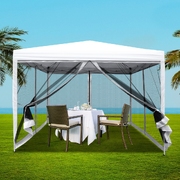 Pop Up 3X3M Wedding Party Tent - White