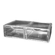 Cosmetic Organizer Clear Acrylic Jewellery Box Makeup Storage Case Drawers