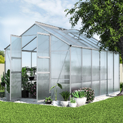 Greenhouse Aluminium Green House Garden Shed Polycarbonate 3.6X2.5M