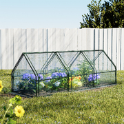 Compact Greenhouse: 270x92cm PVC Flower Garden Haven