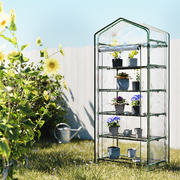 BlossomHub: 189cm Mini Greenhouse Shed for Plants & Storage