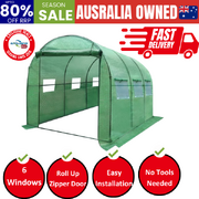Greenhouse Garden Shed Green House 3X2X2M Greenhouses Storage Lawn
